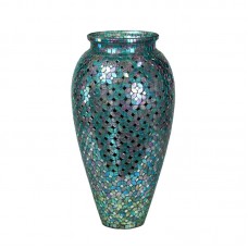 Rosecliff Heights Ariadnee Mosaic Glass Floor Vase ROHE7190